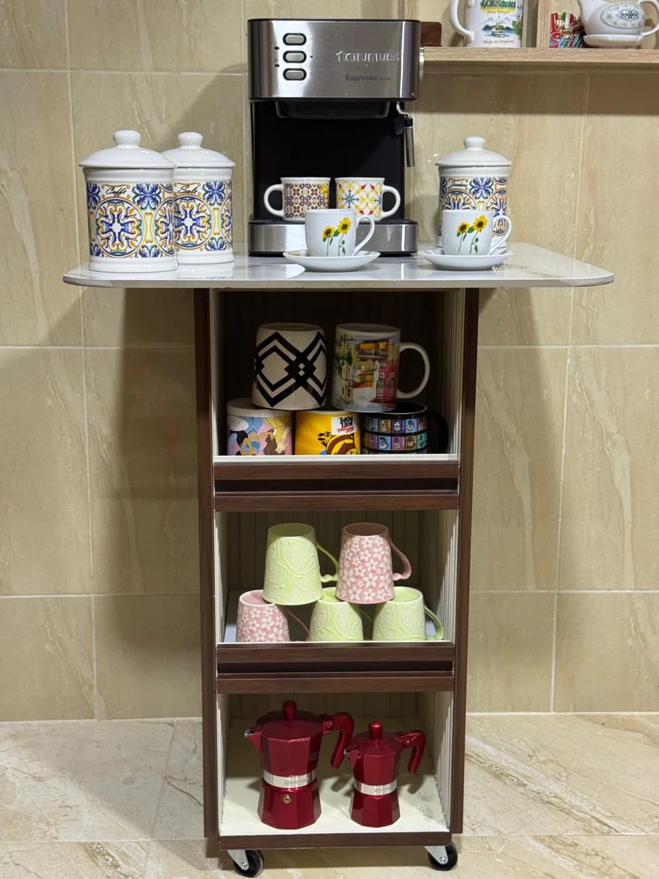 Table machine à café